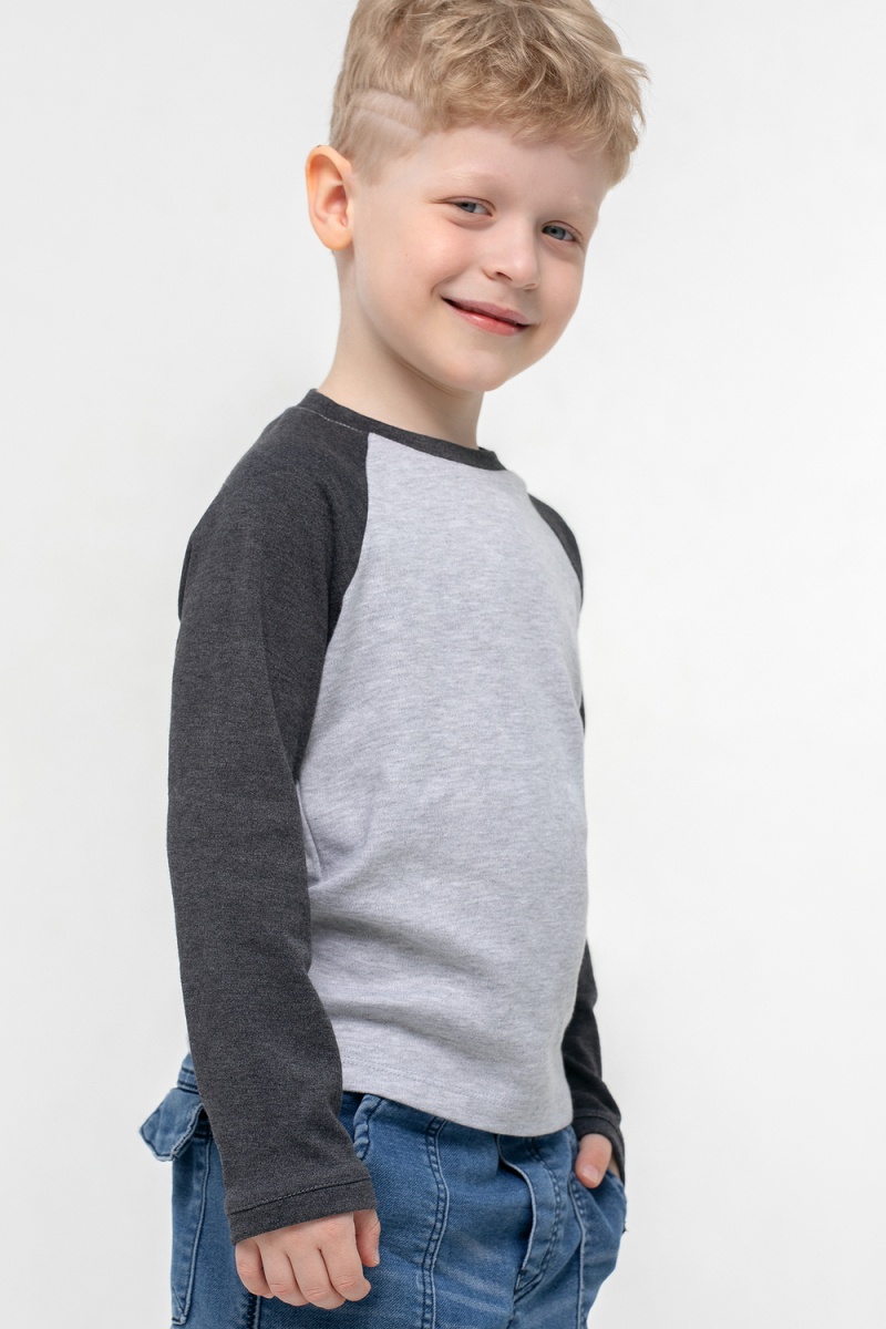 Детский свитшот Элвисин (антрацит)