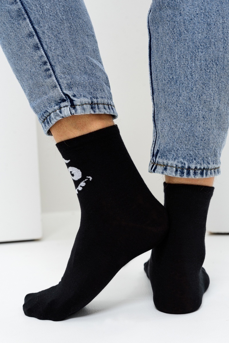 Носки стандарт Смайл (набор 3 пары) (черный)