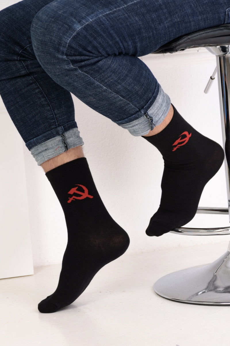 Носки стандарт СССР (набор 3 пары) (черный)