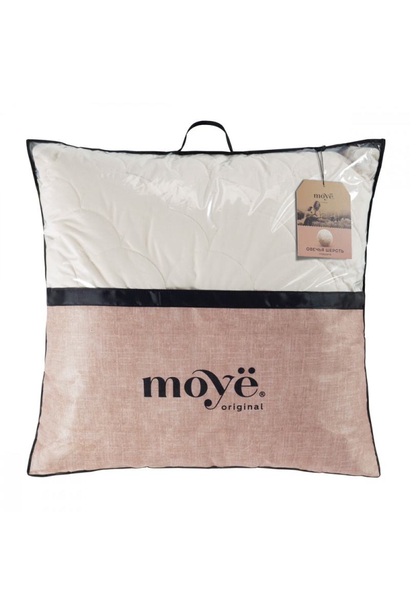 (П) Подушка Овечья шерсть "Moye Original" ИвШвейСтандарт 50х70