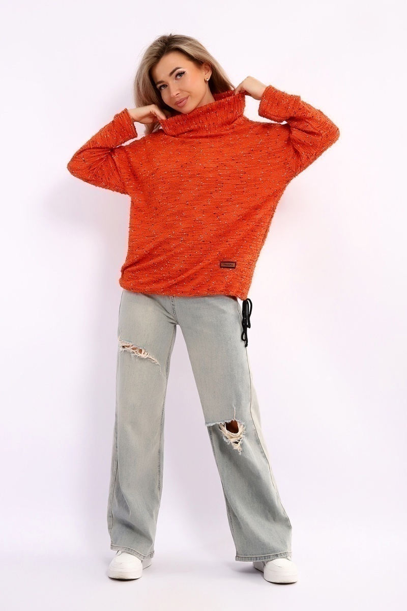 Джемпер 82084 (оранжевый)