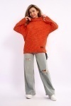 Джемпер 82084 (оранжевый)