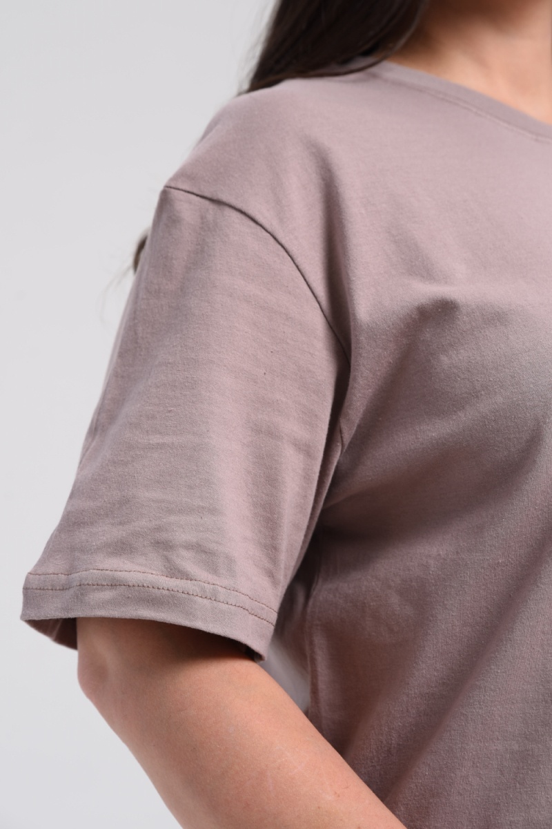 Футболка 8471/4 унисекс (кофе с молоком)