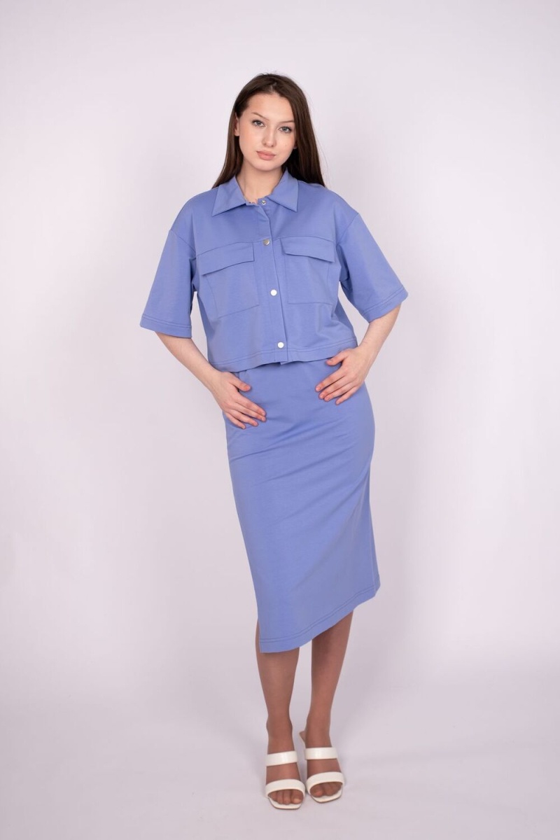 Пиджак 6395 (лавандовый)