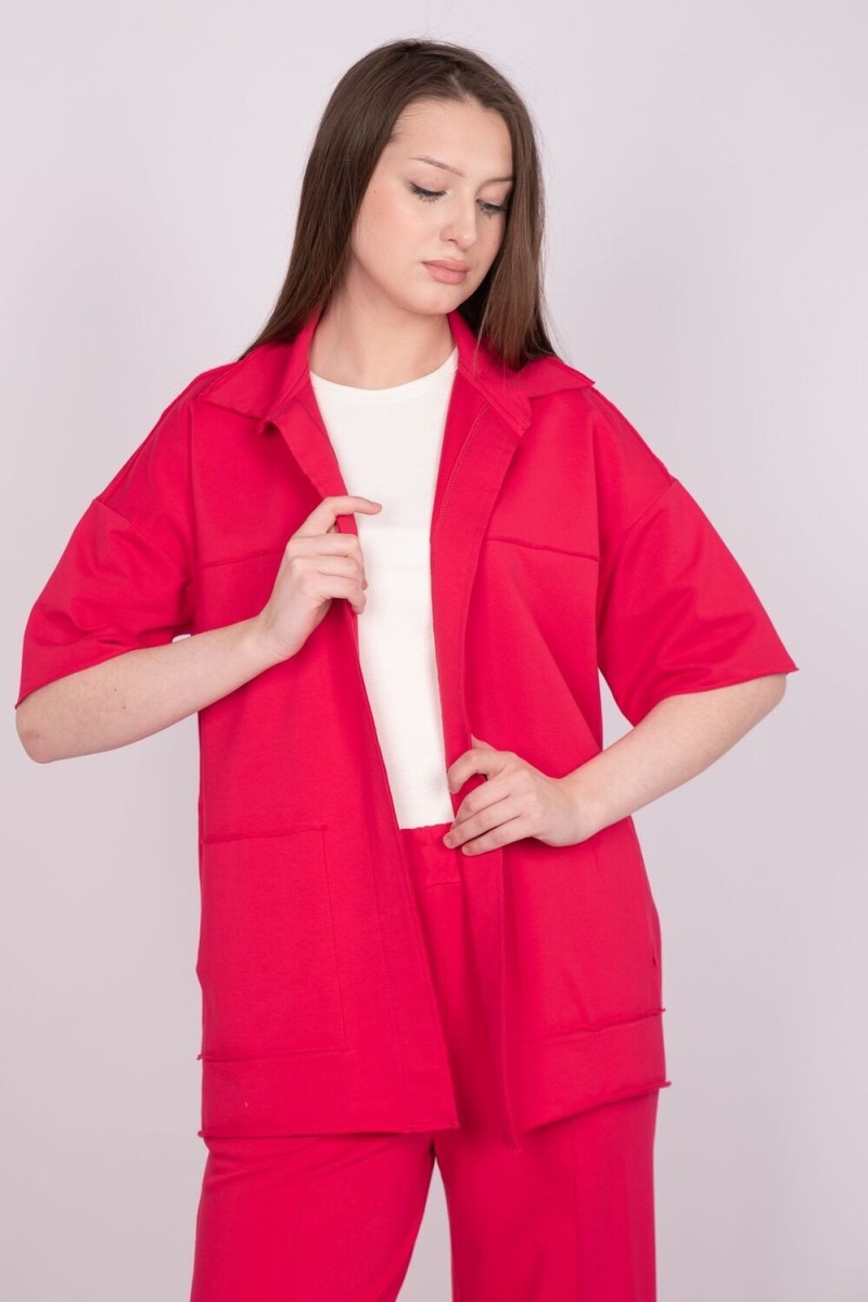 Пиджак 6394 (малиновый)