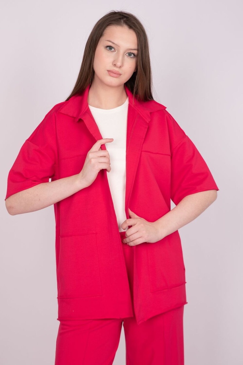 Пиджак 6394 (малиновый)