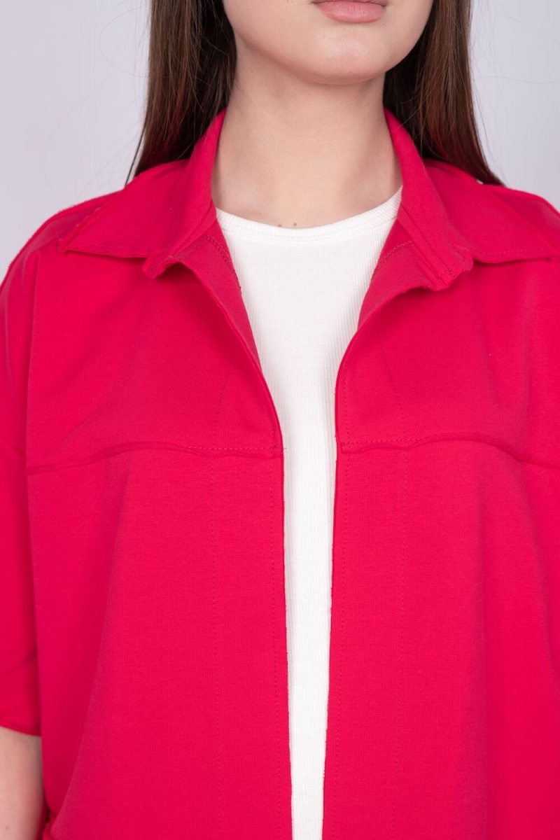 Пиджак 6394 (малиновый)