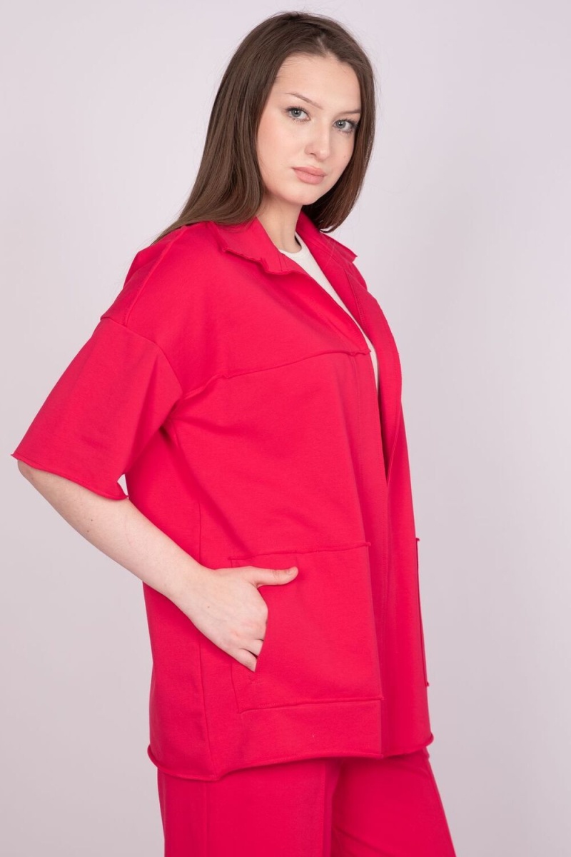 Пиджак 6394 (малиновый)