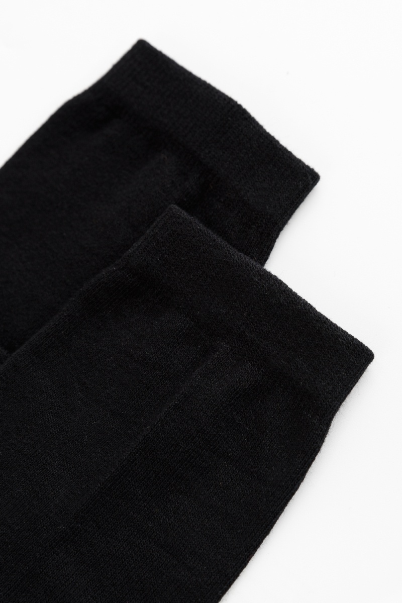 Носки высокие Большой улов (набор 2 пары) (черный)