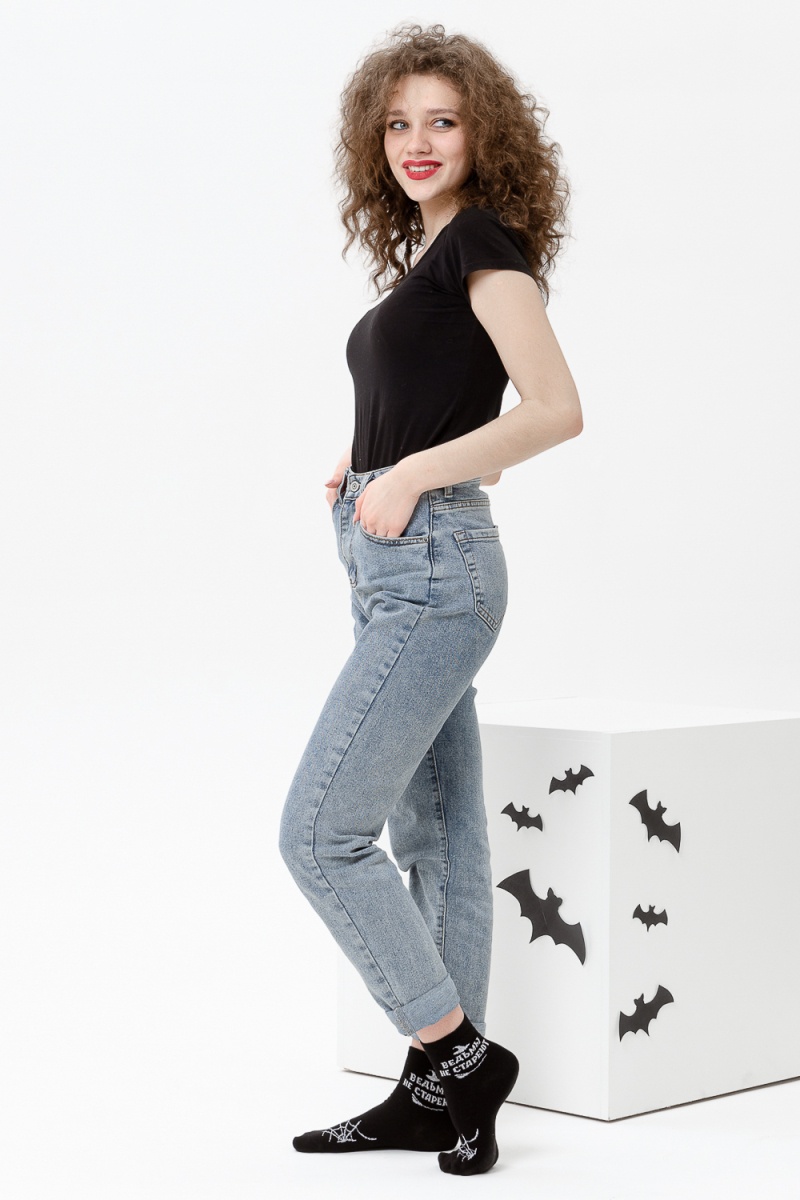 Носки стандарт Ведьма (черный)