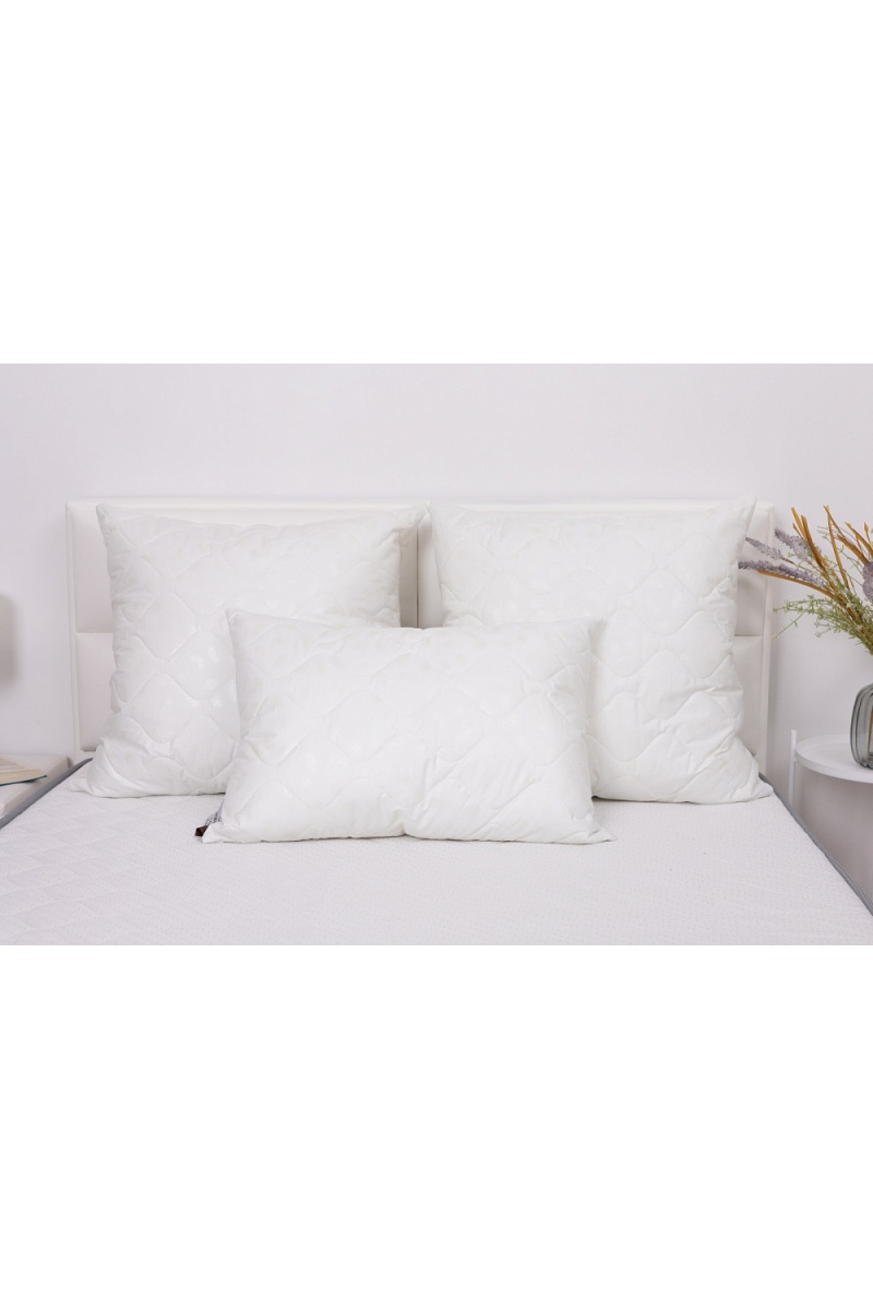 Подушка "Лебяжий пух" Премиум стеганая тематика