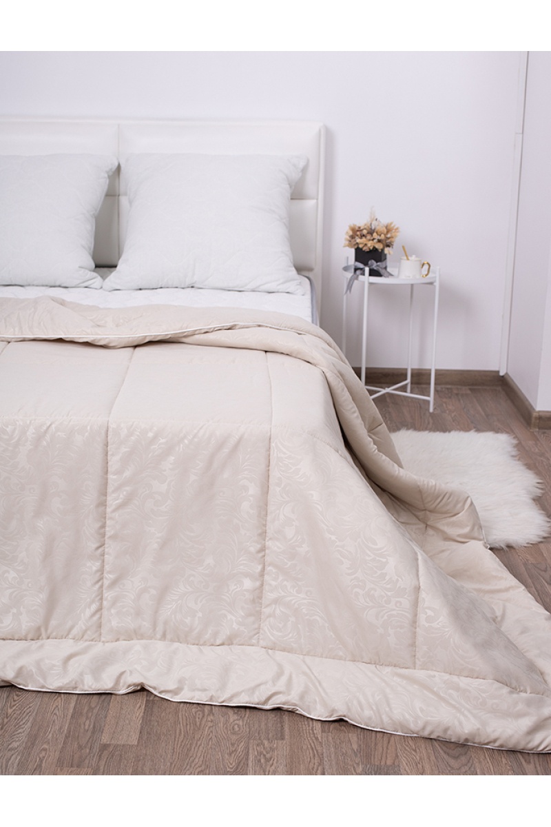 Одеяло "Престиж" однотонное овечья шерсть стандарт