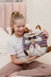 Подушка декоративная игрушка Мурзик 30*35 (бежевый)