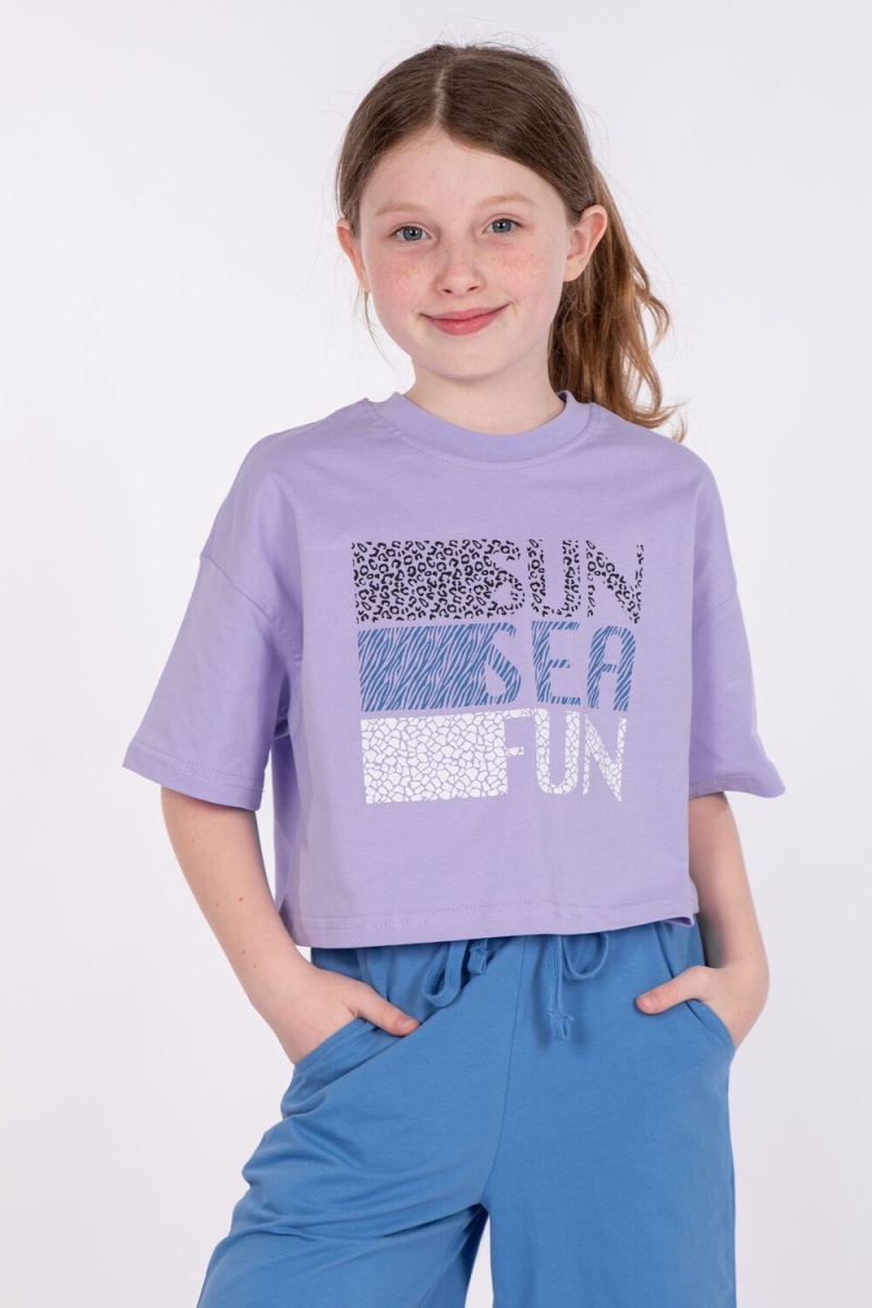 Футболка 51446 (лавандовый)
