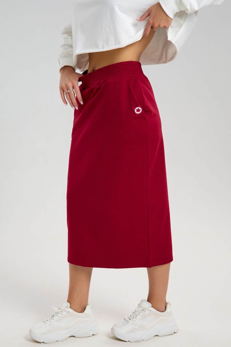 Юбка Парма (красный)