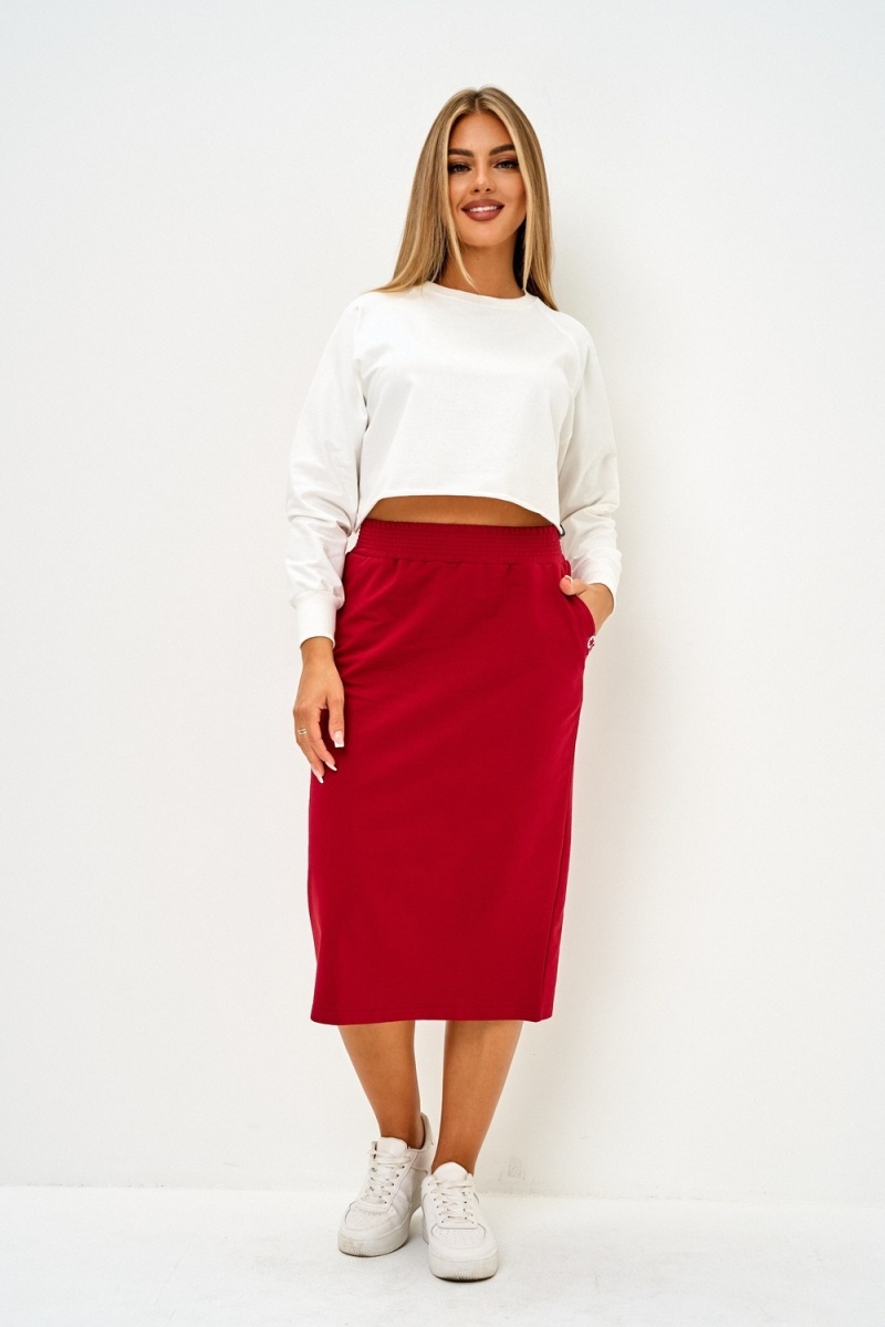 Юбка Парма (красный)