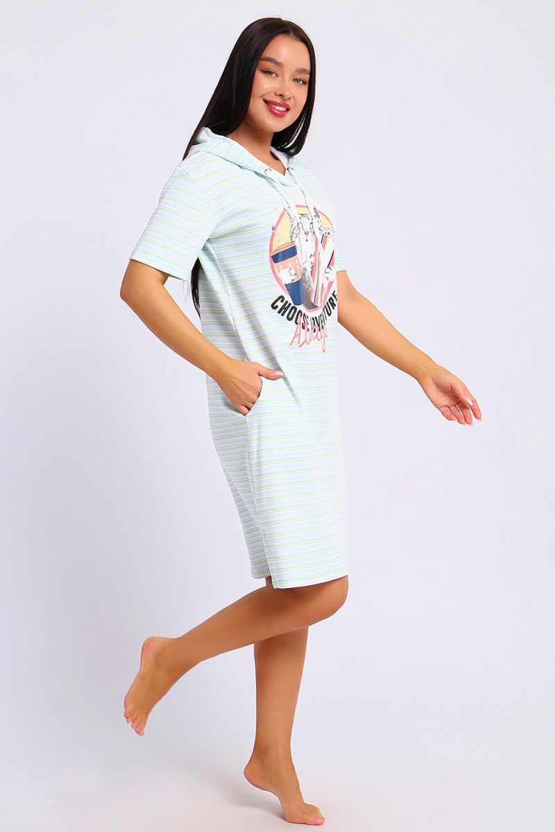 Платье ЕПЛ-1055 (светло-голубой)