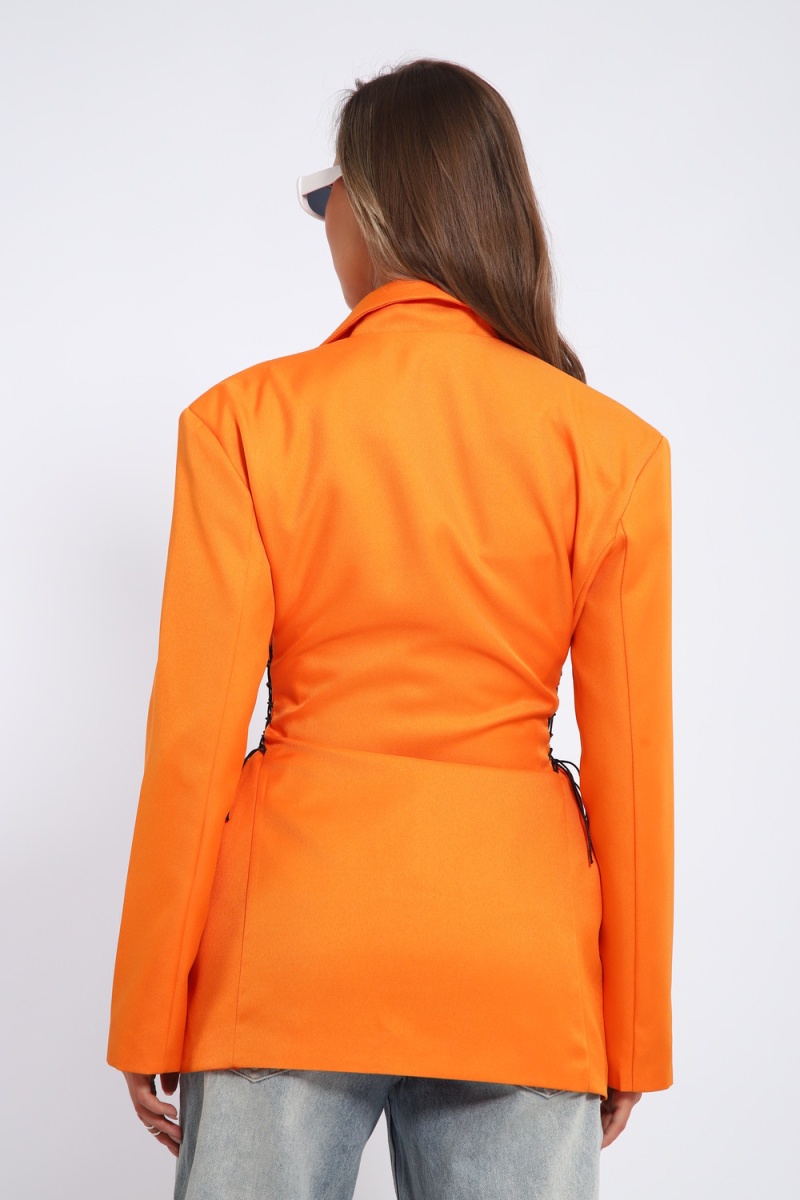 Жакет 31952 (оранжевый)