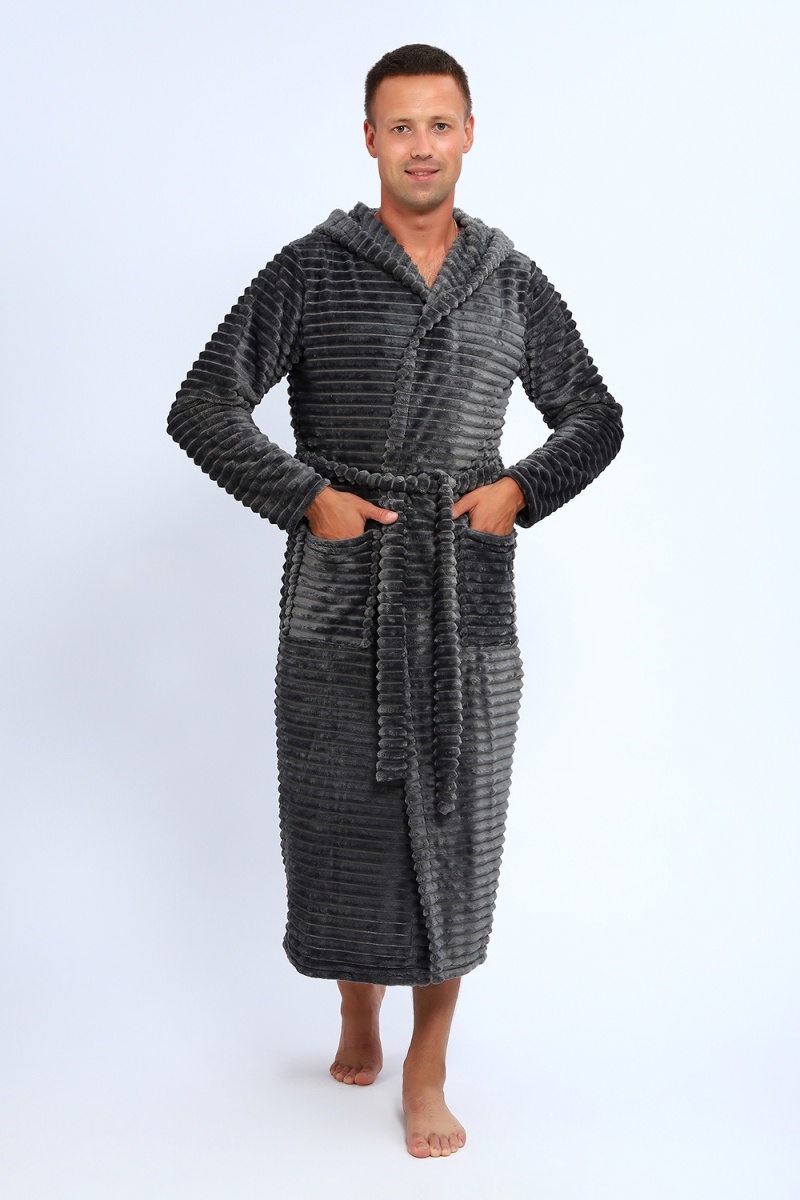 Халат 5729 (темно-серый)