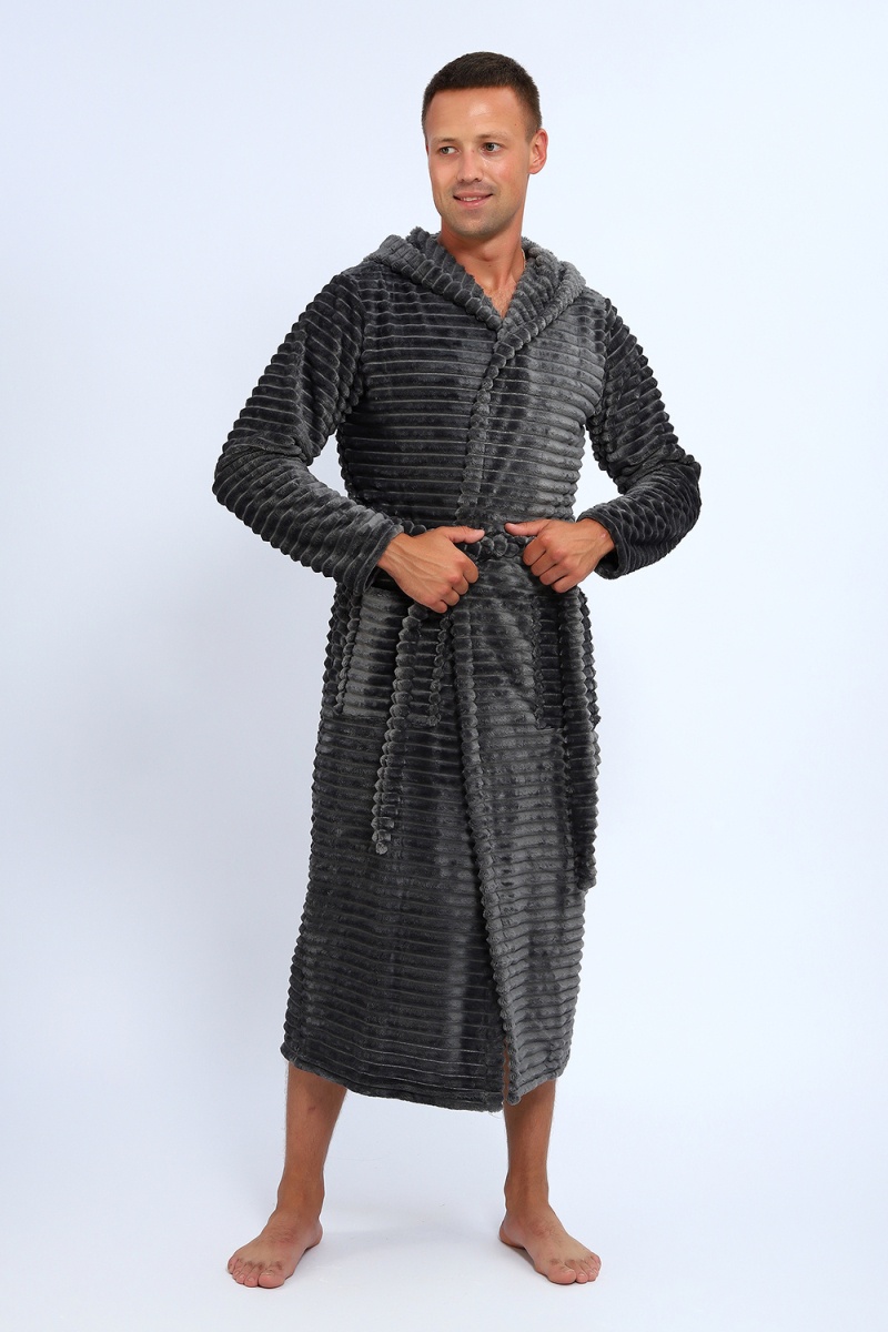 Халат 5729 (темно-серый)