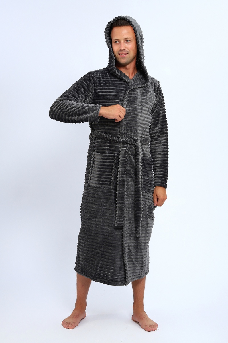 Халат 5729 (темно-серый)