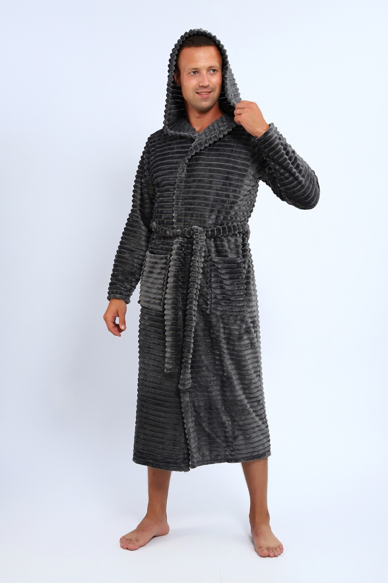 Халат 5729 (темно-серый)