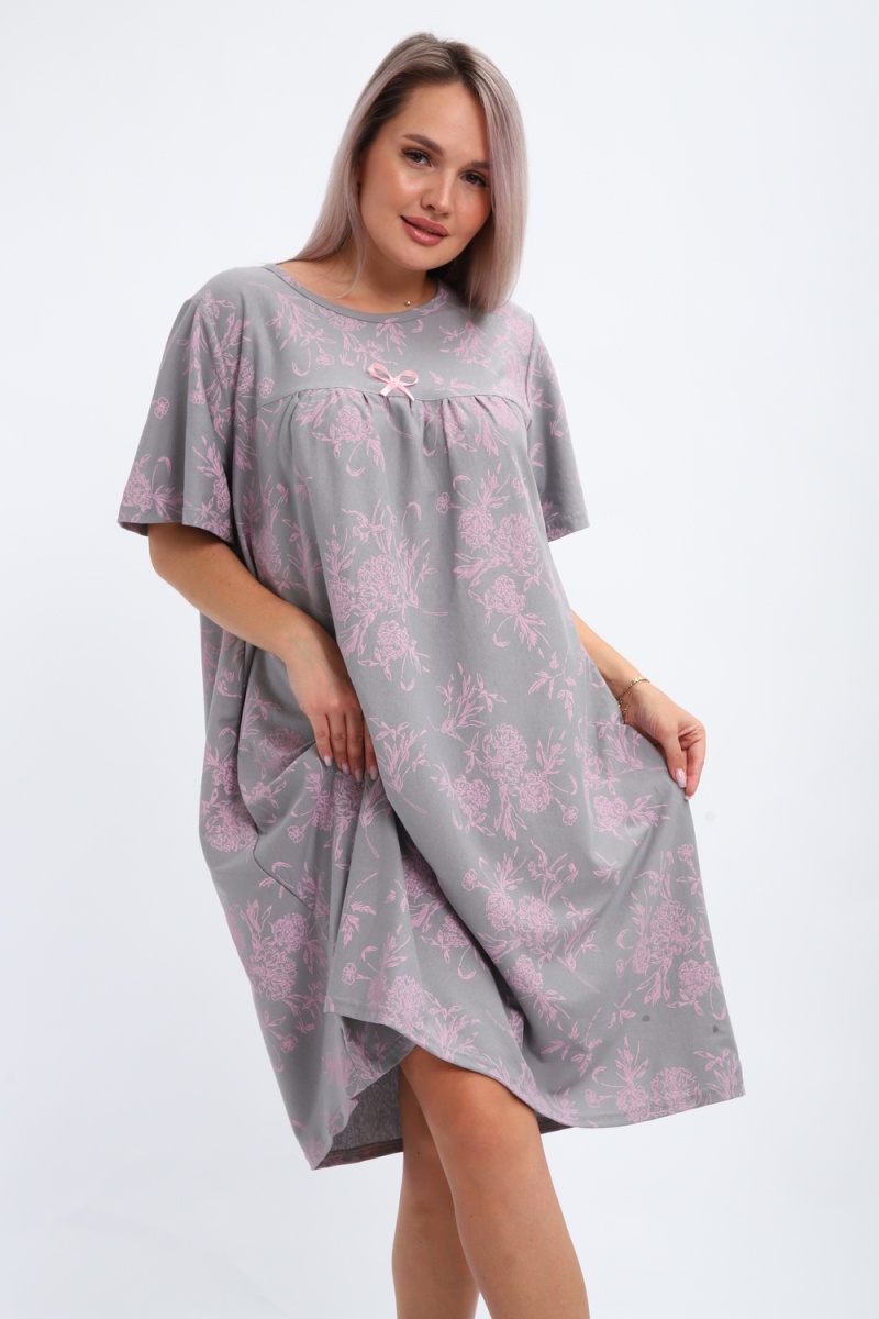 Сорочка 20523 (серый)