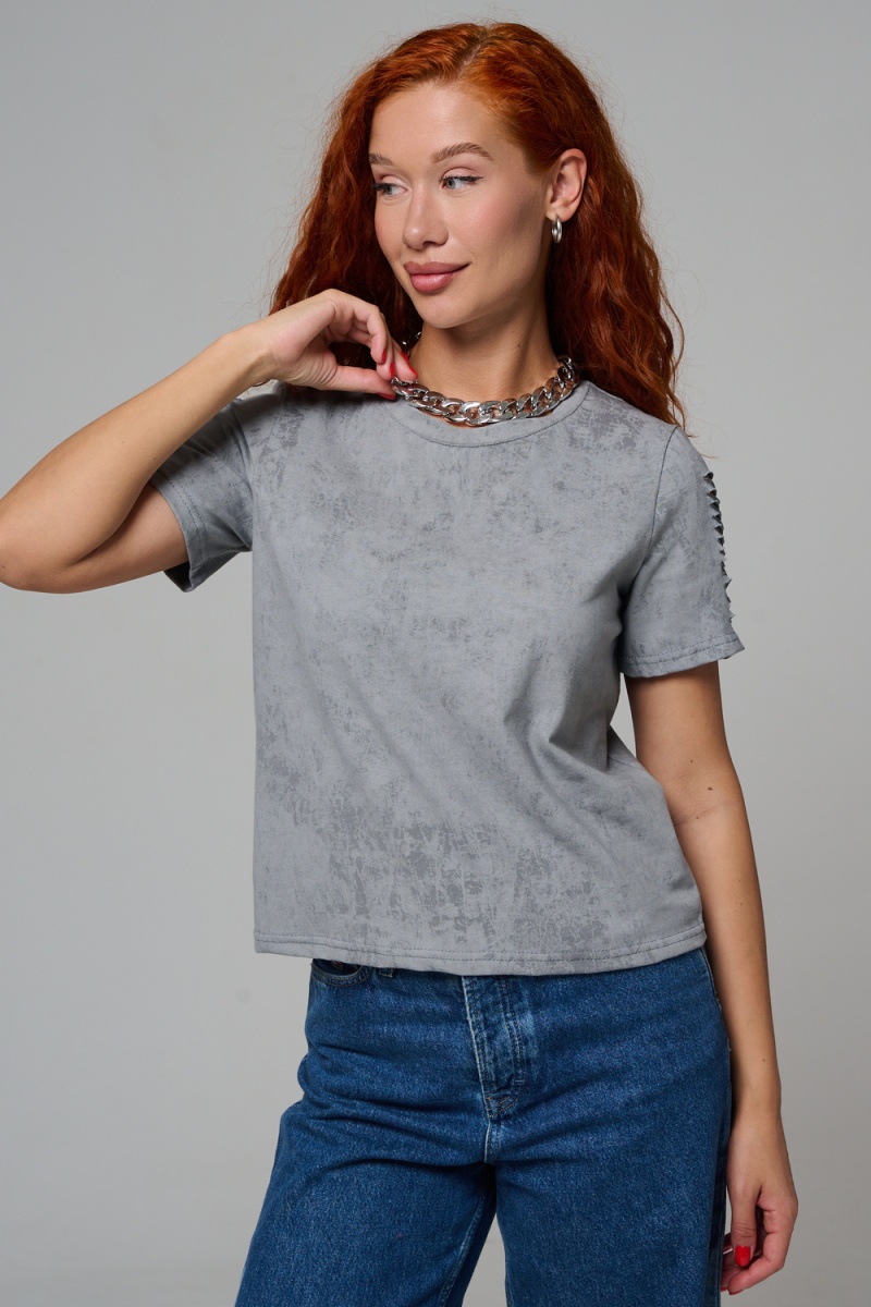 Футболка 7497 (серый винтаж)