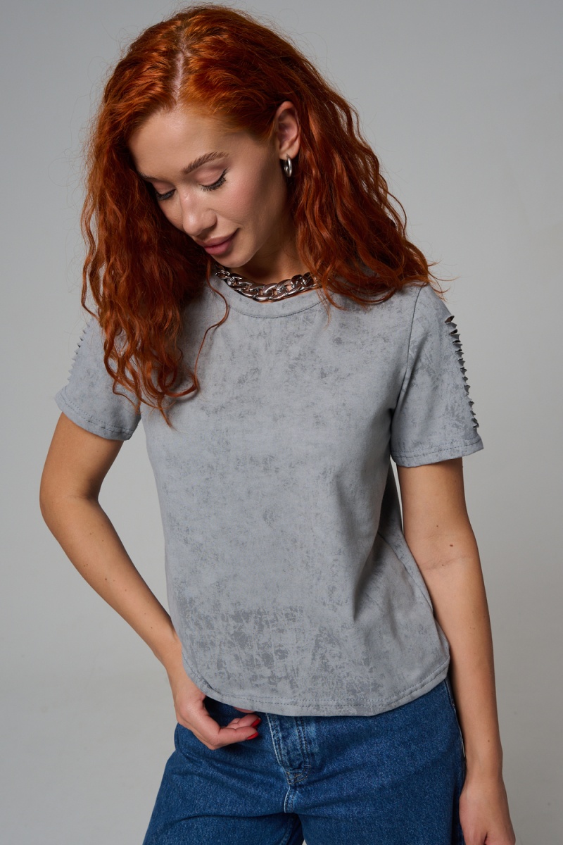 Футболка 7497 (серый винтаж)