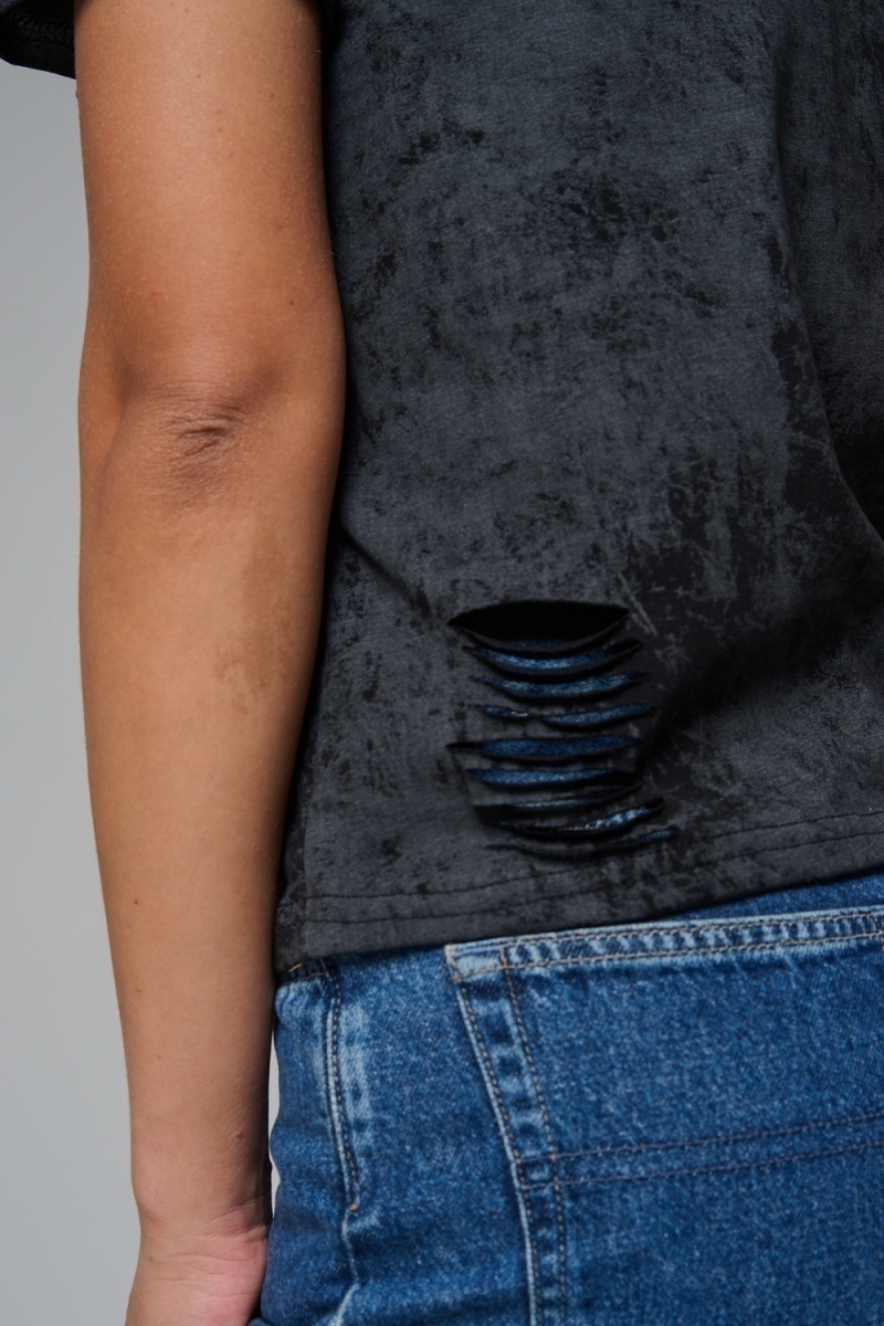 Футболка 7497 (черный винтаж)