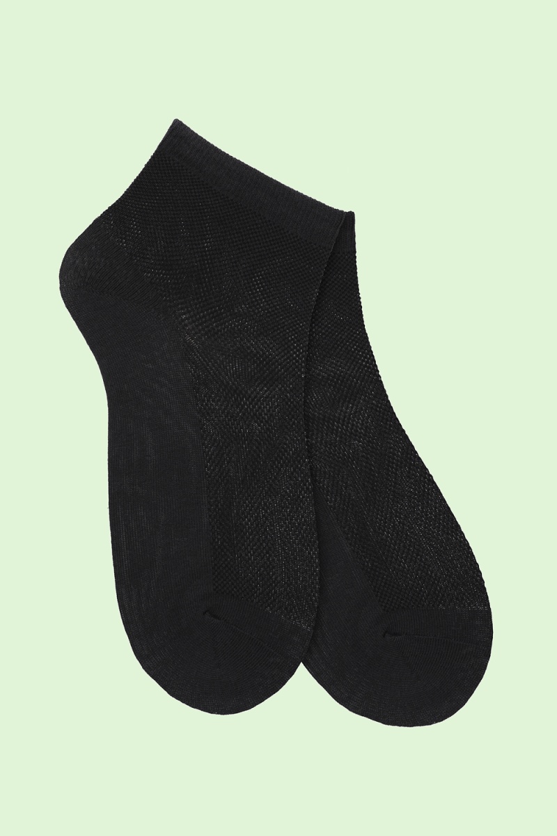 Детские носки стандарт Незнайка (набор 3 пары) (белый, графит, черный)