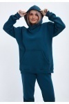 Костюм с брюками Oversize 399 (индиго)