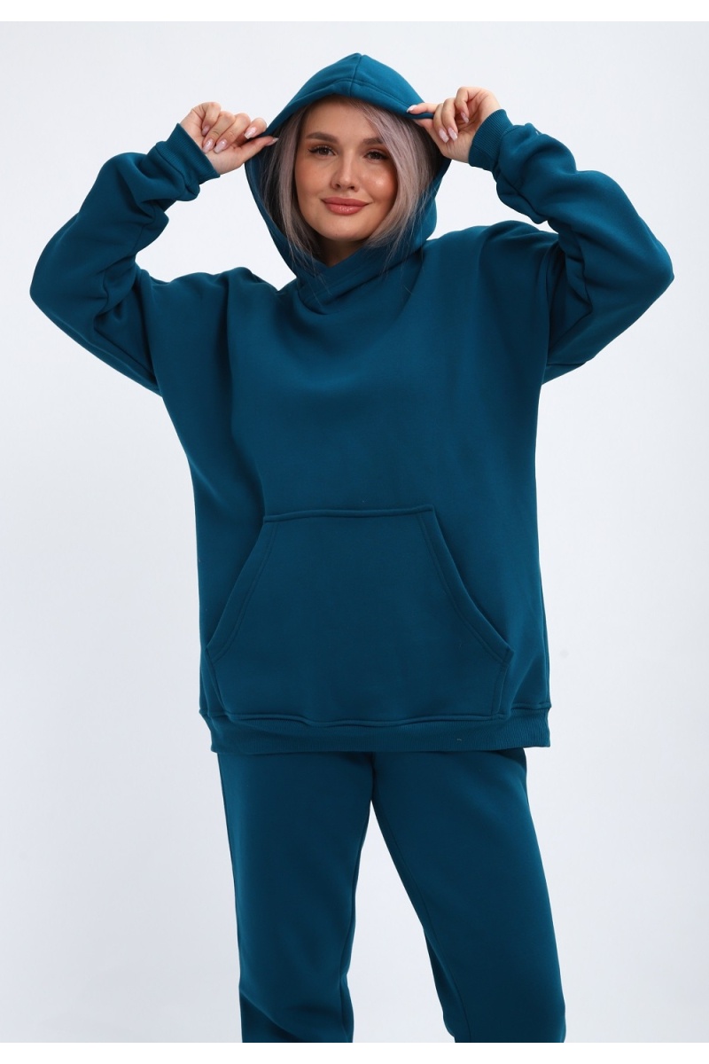 Костюм с брюками Oversize 399 (индиго)