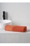 Полотенце махровое Urban Family "Golden Lines" (Терракотовый)