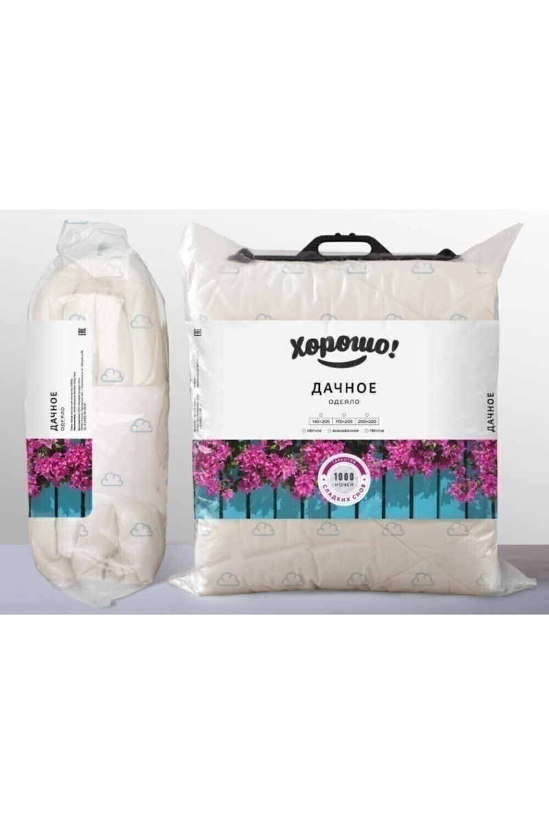 (П) Одеяло "Бюджет" Дачное ОДЧ ИвШвейСтандарт теплое (400г/м2)