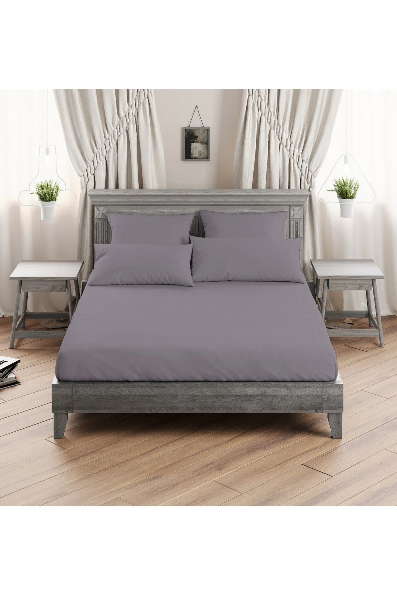 Ткань поплин 115г/м2, 220см "Сиреневый туман" арт. 39004