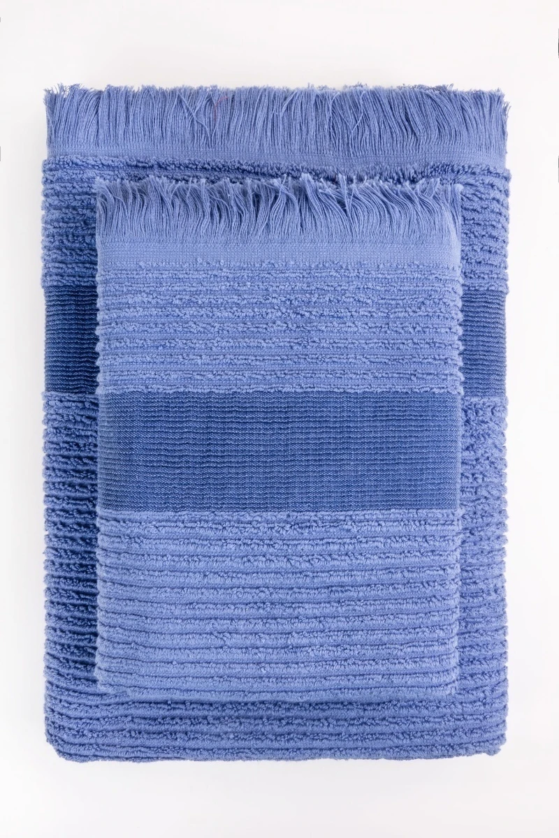 Полотенце махровое Safia VIP (1107) - синий