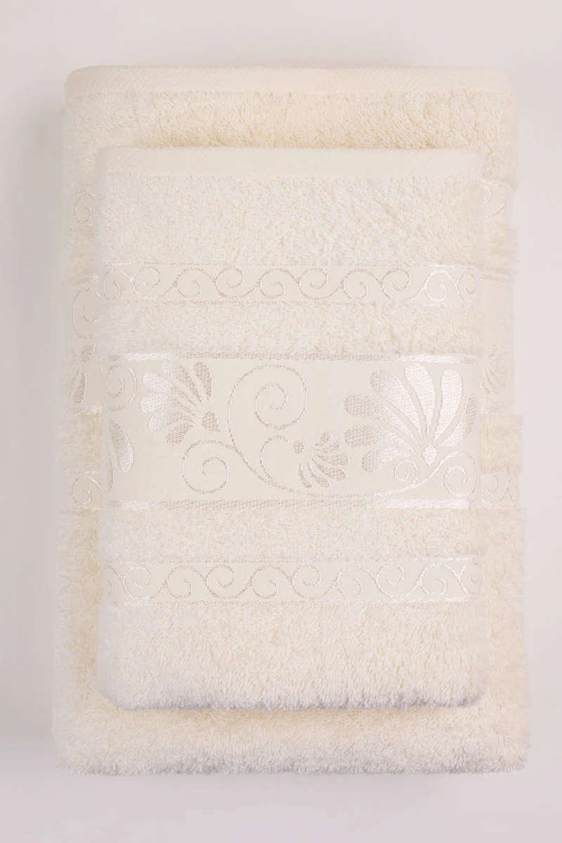 Полотенце махровое Safia Капелла (5008) - кремовый