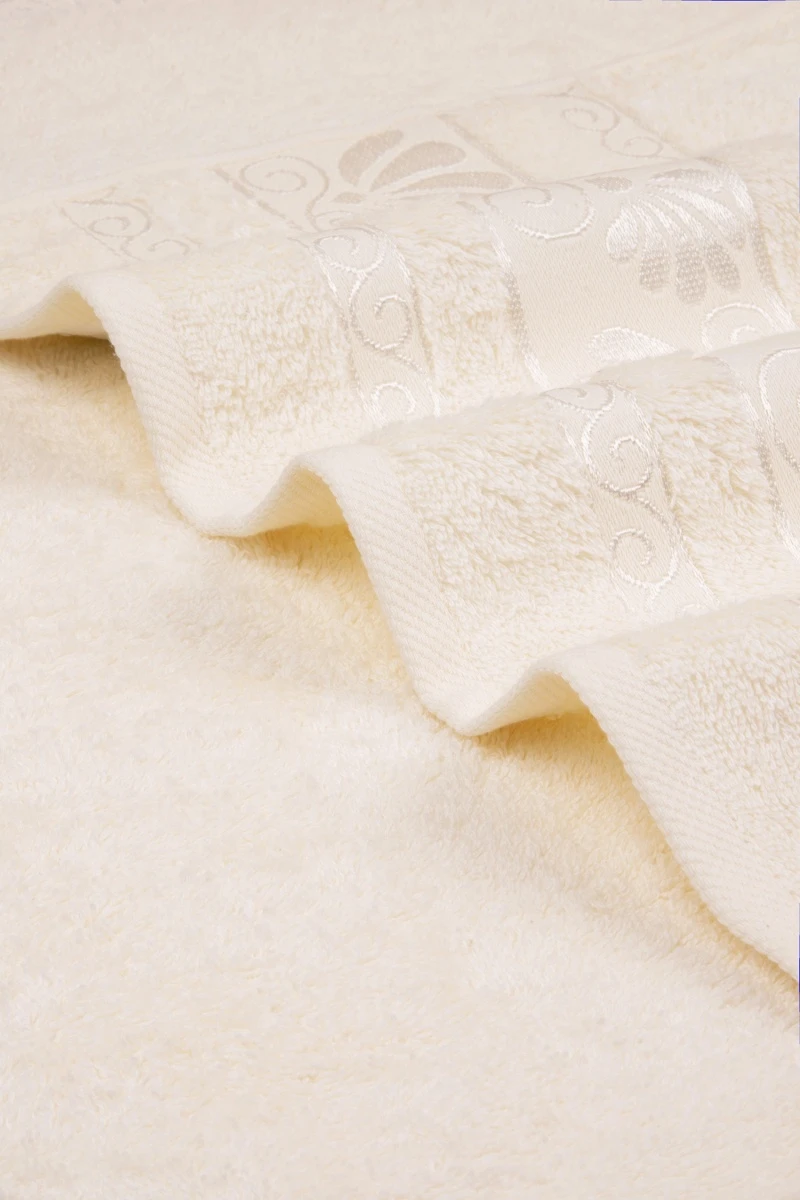 Полотенце махровое Safia Капелла (5008) - кремовый