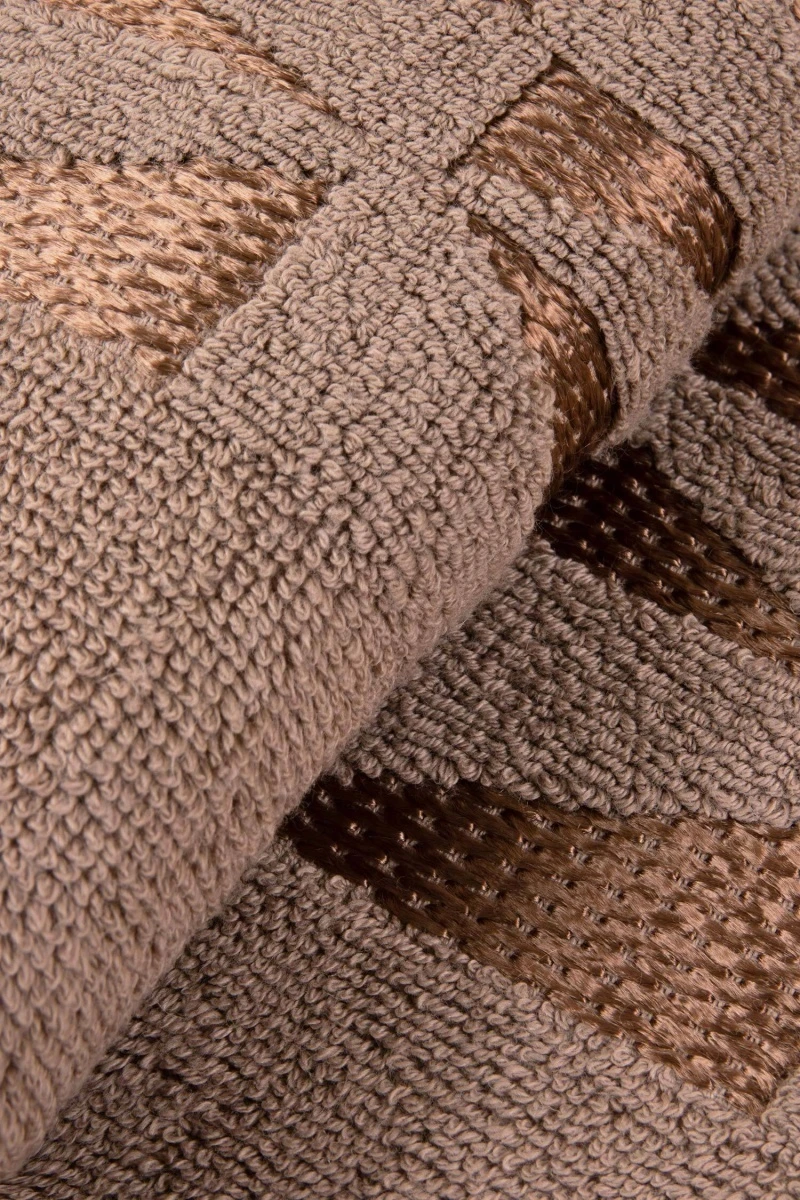 Полотенце махровое Созвездие (5071) - коричневый