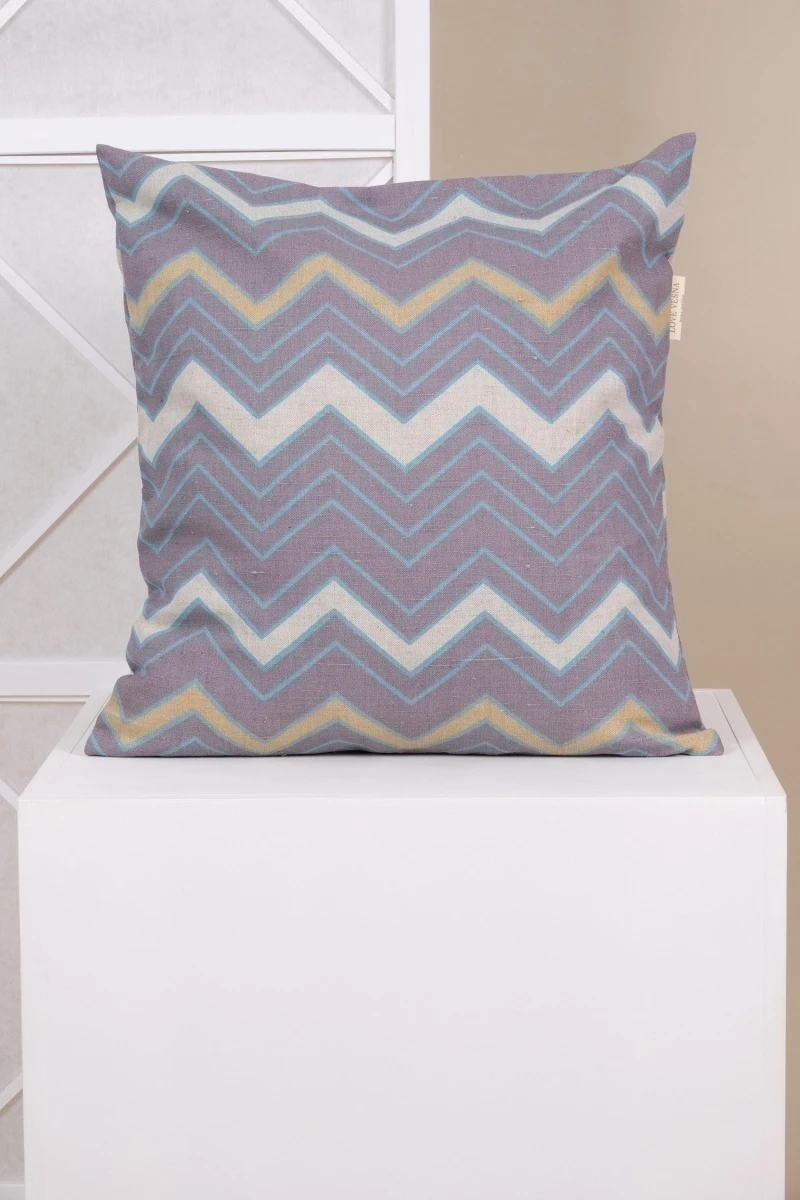 Декоративная наволочка на молнии полулен "ТЛ" Модерн