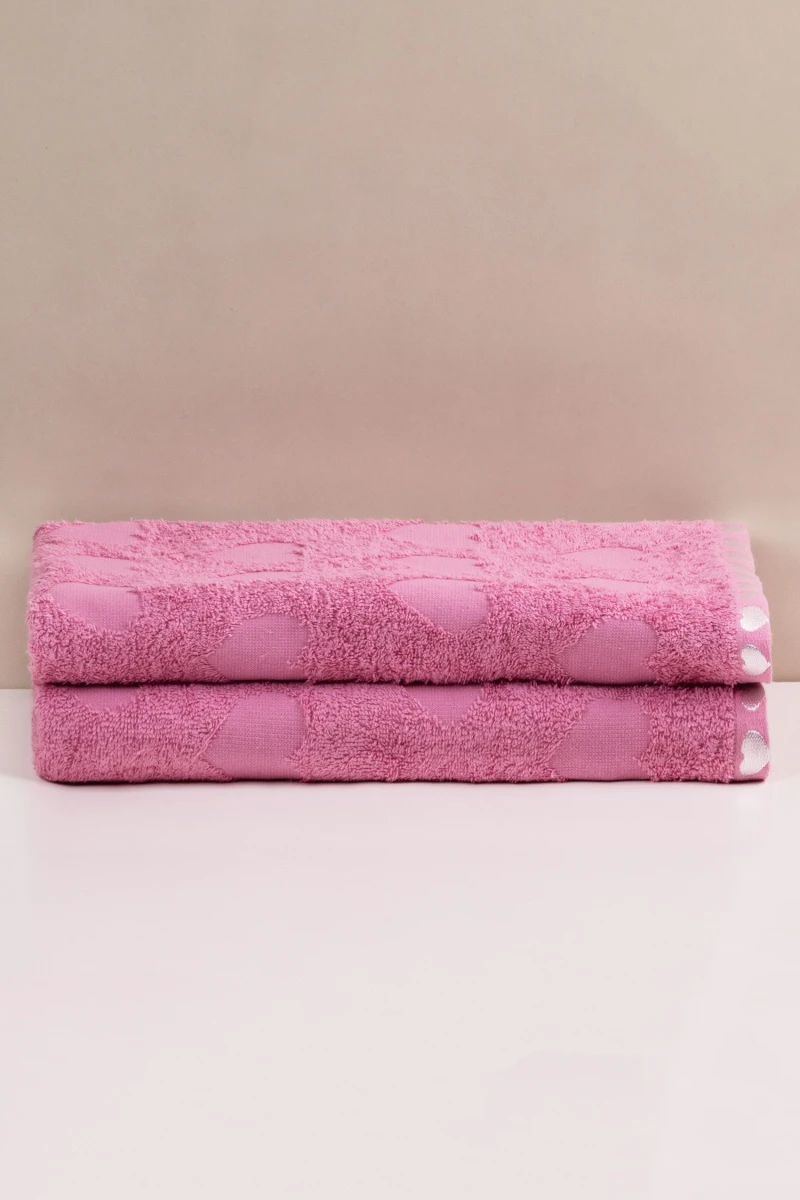 Полотенце махровое Safia LOVE (5248) - лиловый