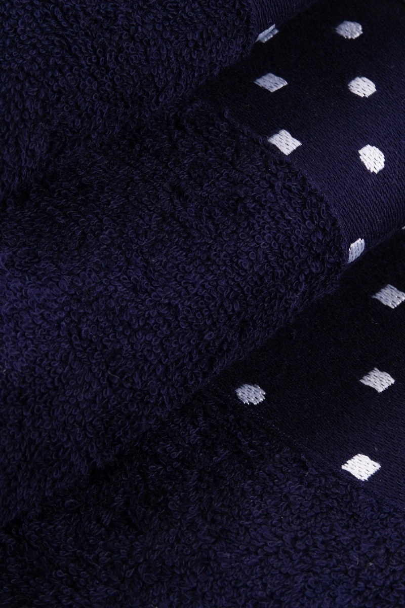 Полотенце махровое Safia Impress YORK (5051) - темно-синий