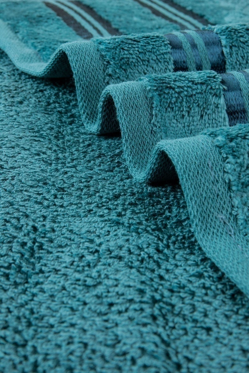 Полотенце махровое Safia Luxury (1106) - темно-зеленый