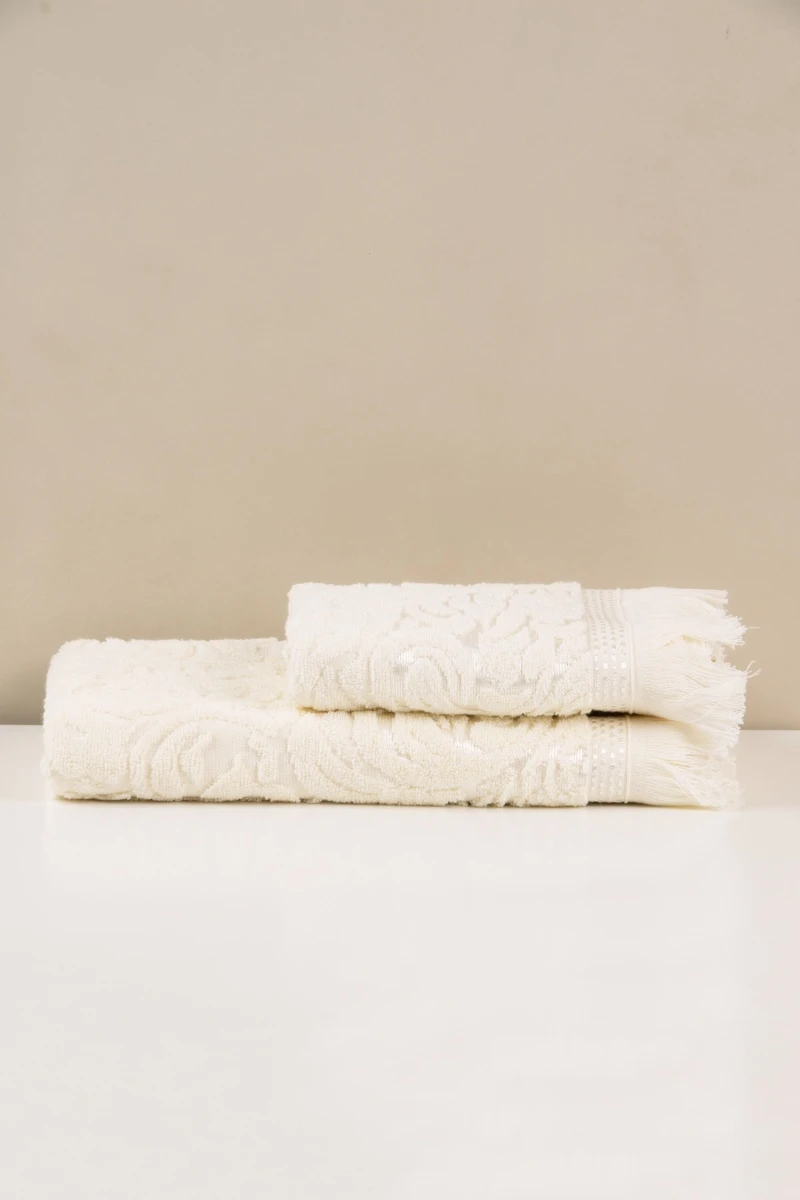 Полотенце махровое Камеллиа (5300) - кремовый