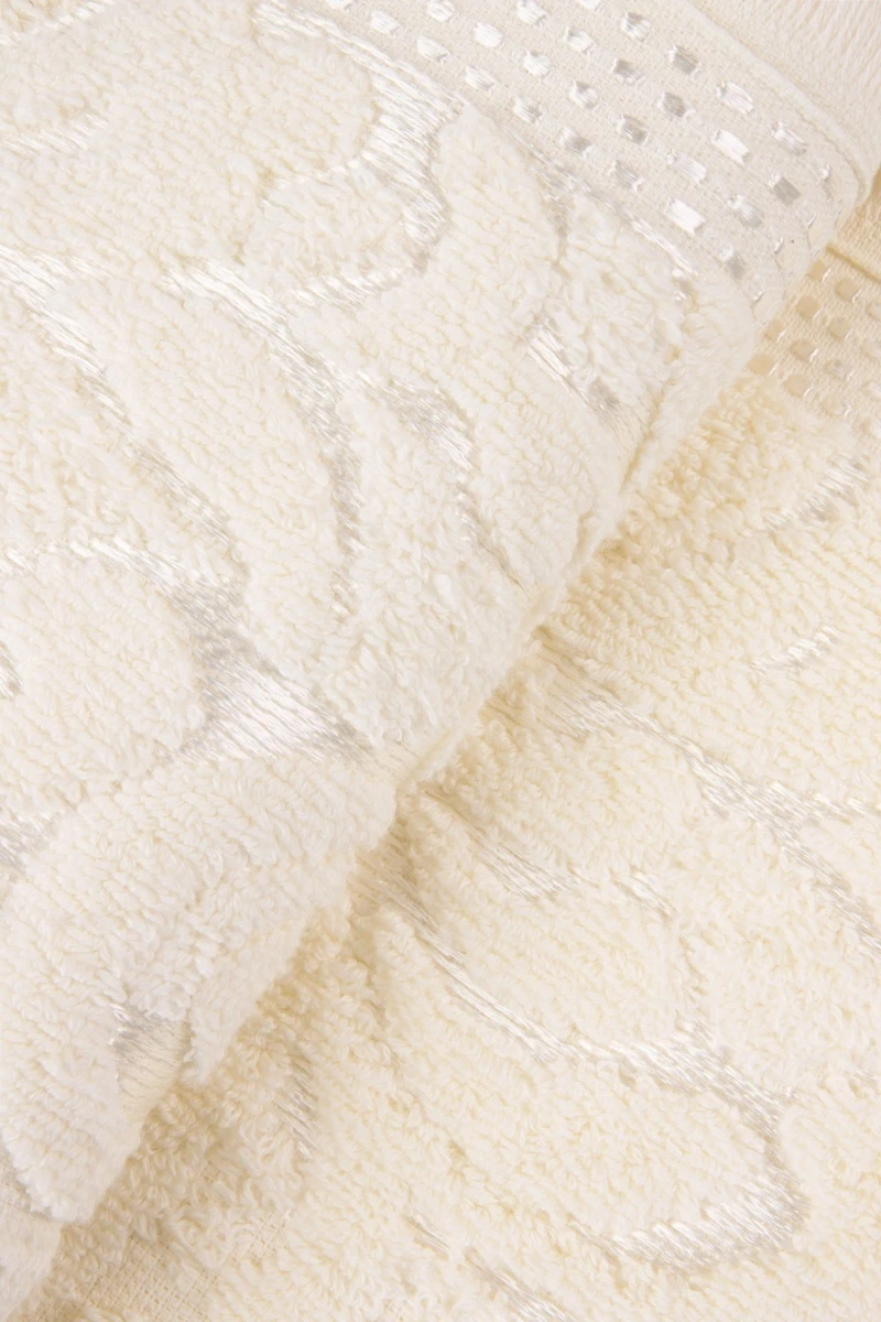 Полотенце махровое Камеллиа (5300) - кремовый