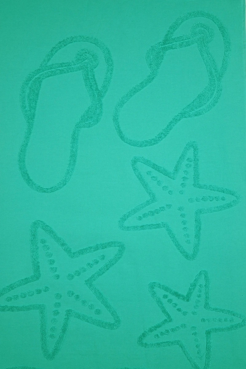 Полотенце махровое Safia Морская звезда (9112) - бирюзовый