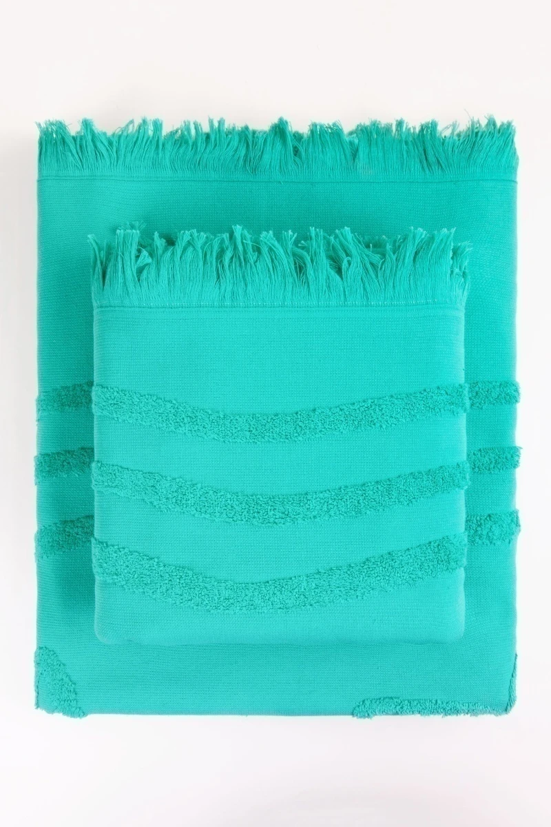 Полотенце махровое Safia Морская звезда (9112) - бирюзовый