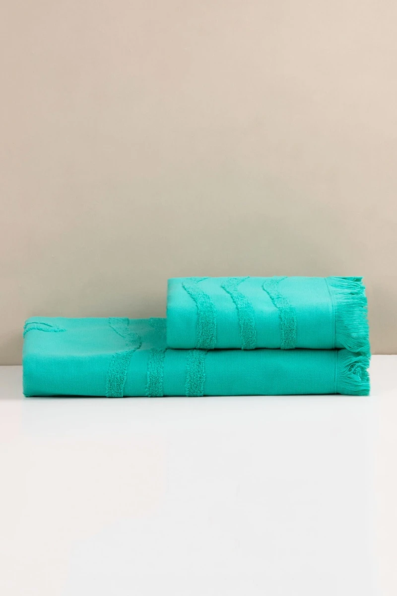 Полотенце махровое Safia Морская звезда (9112) - бирюзовый