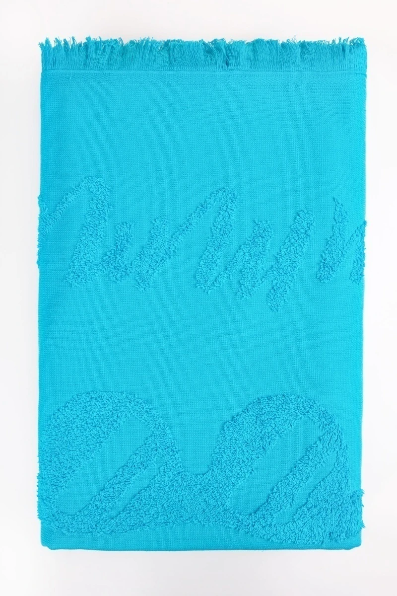 Полотенце махровое Safia ISLAND (5251) - морская волна